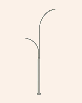 Y.A.96086 - Modern Garden Pole Lighting